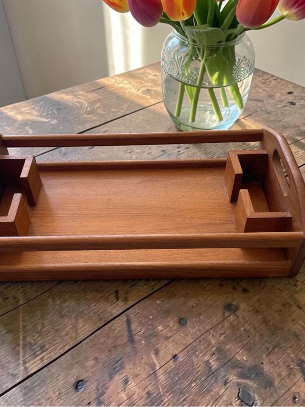 Gorgeous MCM Winsome Teak Tray